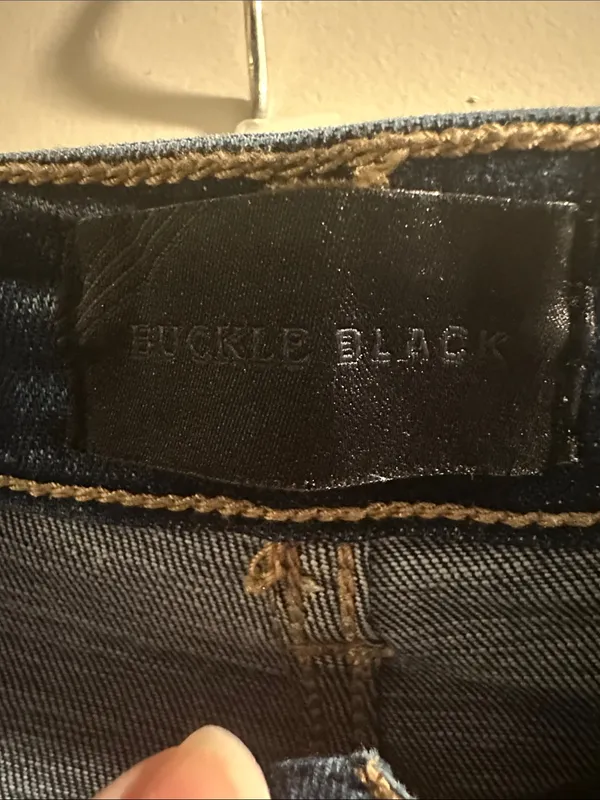 Buckle Black fit No 75 ankle skinny jeans - Image 4