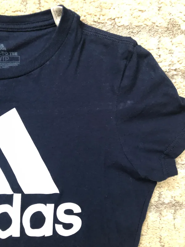 Adidas Navy Blue Top - Image 3