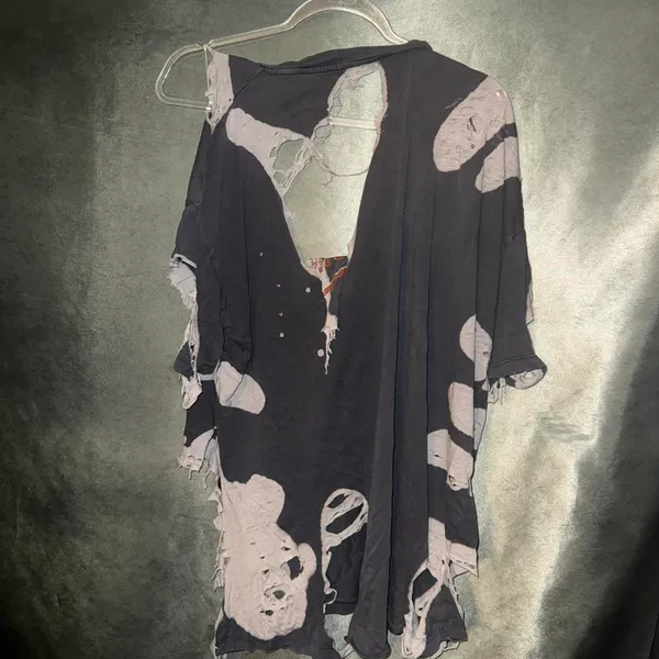 The Vintage Shop Vintage Tee Shirt 90s Distressed Grunge - Image 5