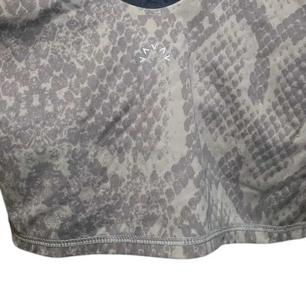 Varley Let's Go Walker Sports Bra Snake.Print Size Large - Image 7