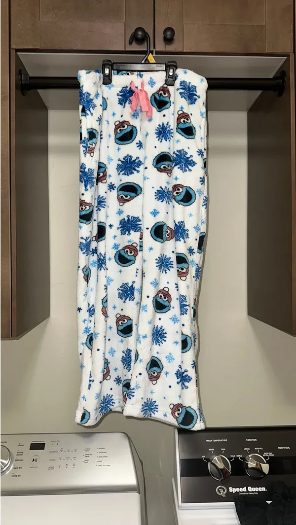Sesame Street Pajama Cookie Monster Pants - Image 2