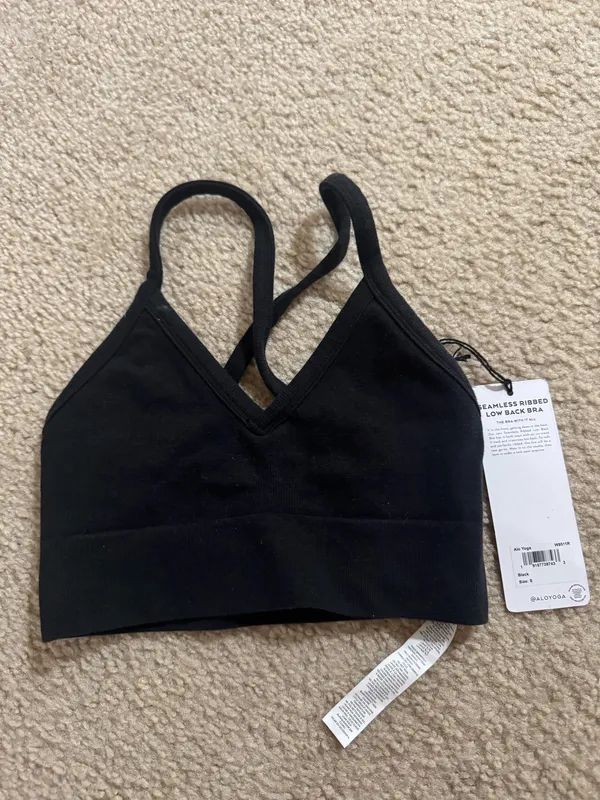 Alo Yoga Seamless Bra Ribbed - Image 3
