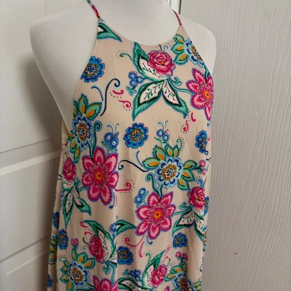 Everly Halter Mini Shift Dress H2 - Image 4
