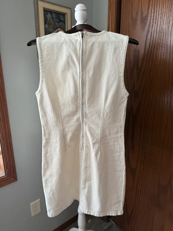 Abercrombie & Fitch Denim Mini Dress - Image 5