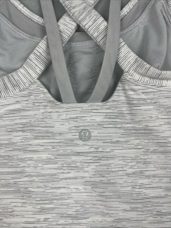 Lululemon Rally Your Heart Tank in Space Gray Size: 4 - Image 3