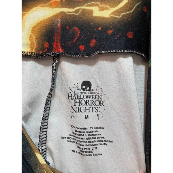 Meduim HHN Universal Studios Halloween Horror Nights Leggings Frankenstein‎ - Image 4