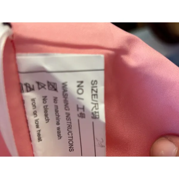 Coral‎ Pink Tiered Ruffle Halter Maxi Dress Corset Bodice Formal Gown - Image 9