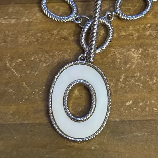 Lia Sophia Coast to Coast mother of pearl necklace - Image 4
