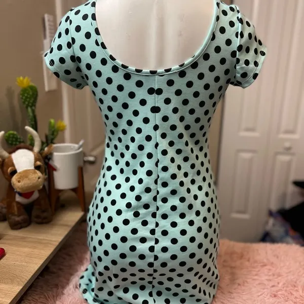 Polkadotted dress - Image 2