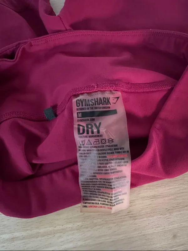 Gymshark Plum High-Rise Training Bike Shorts EUC - Image 4
