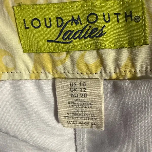 Loudmouth x Dallas Cowboys Navy/Silver Active Star Mini Skirt Size 16 - Image 7