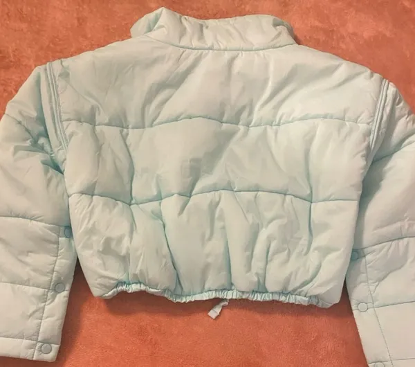 Free People Movement High Frequency Cropped Puffer Jacket. Size Medium - Image 9