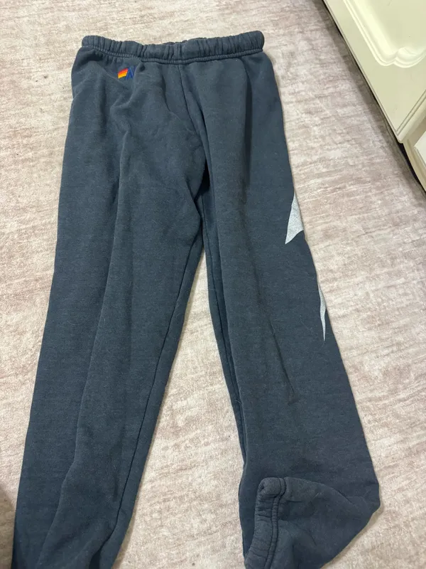 Aviator nation bolt sweatpants size small - Image 4