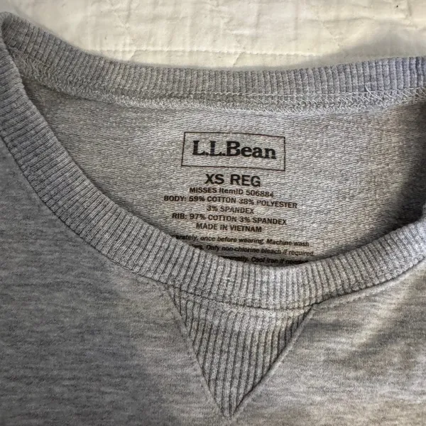 L.L. Bean women's crew neck size xs‎ - Image 3