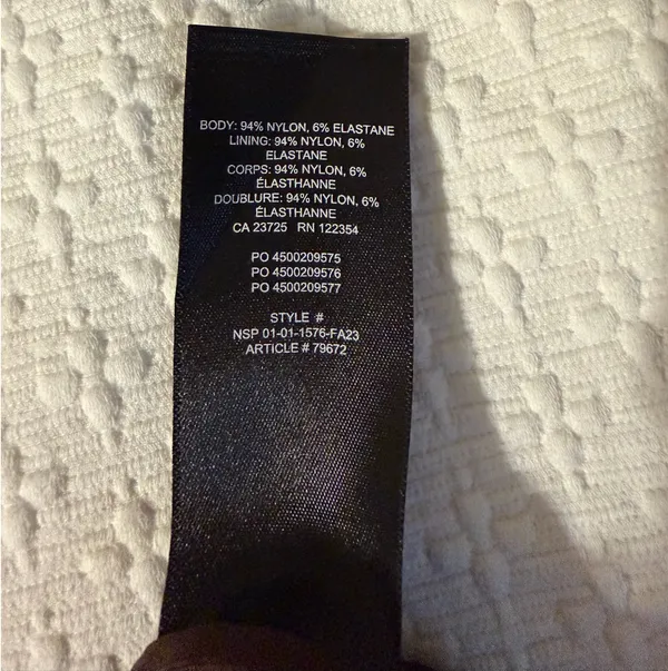 Brown Aritzia Babaton Bodysuit - Image 4