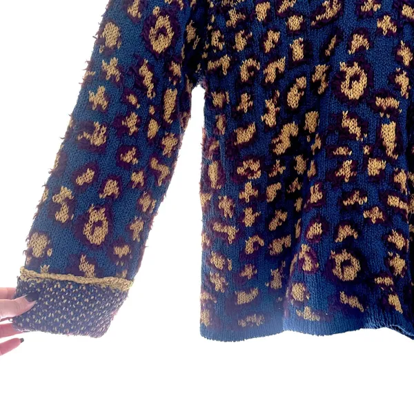 FREE PEOPLE Little Animal Oversized‎ Pullover Sweater Medium - Image 6