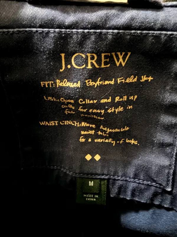 J.Crew Navy Field Jacket - Image 4