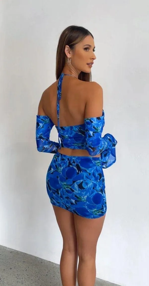 Generation Outcast Blue Monte Top & skirt set - Image 2