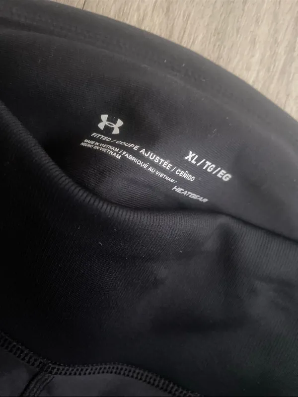 Under Armour Black Women's HeatGear Leggings - Image 2