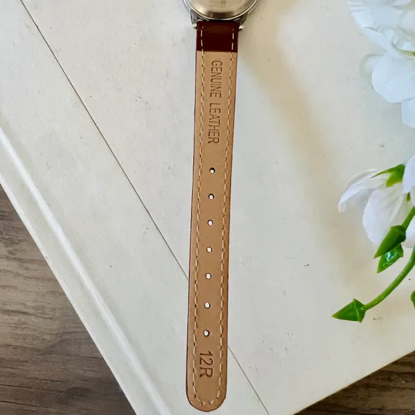 Timex Indiglo Brown Leather Watch - Image 10
