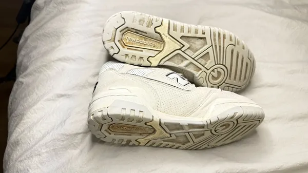 Unisex New Balance 550 PRB White Reflection size Women 7 - Men’s 5.5 - Image 7