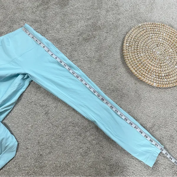 Lululemon Women’s Align High-Rise Pant Legging 25" Yoga in Cyan Blue Size 4 - Image 13