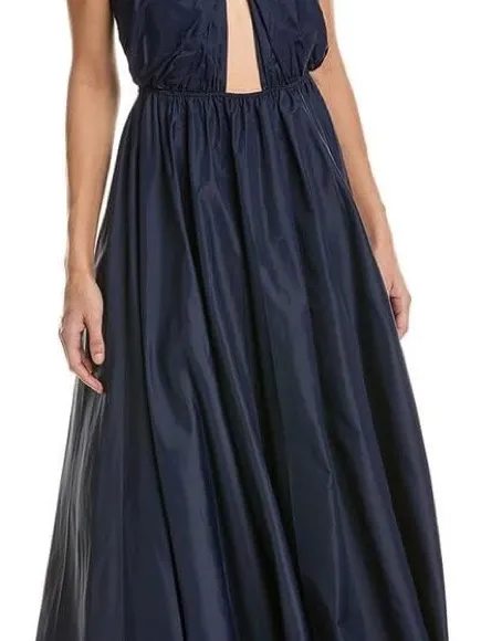 STAUD Danielle Dress in Navy - NWOT - Image 3