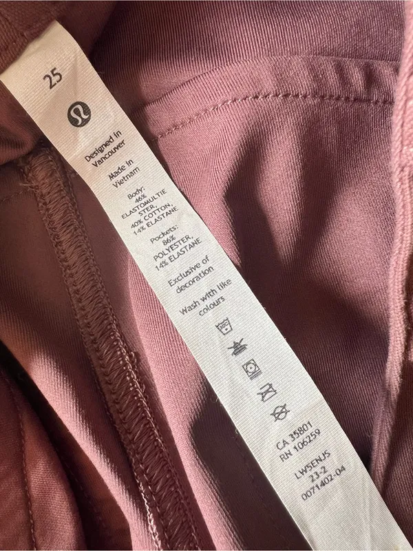 Lululemon City Sleek 5 Pocket Wide-Leg High-Rise Pant Utilitech Roasted Brown - Image 6