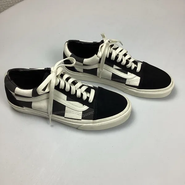 Vans Old Skook Oversize Checkerboard Sneakers Unisex Men 8.5 Women 10 - Image 3