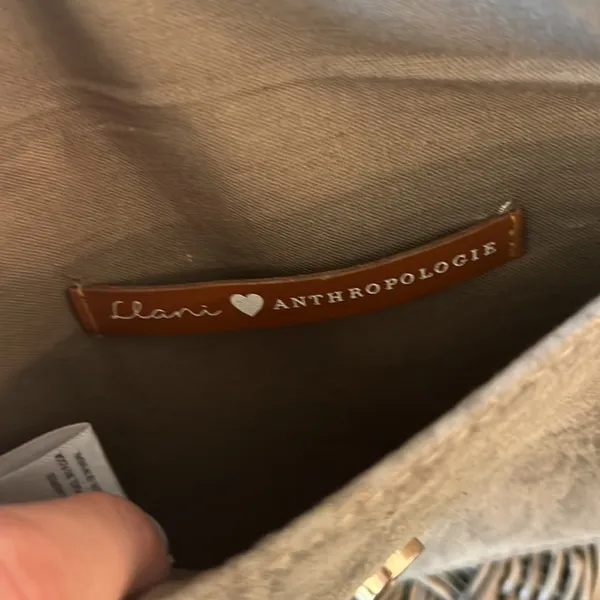 Anthropologie Llani Stanley Suede Wristlet - Image 2