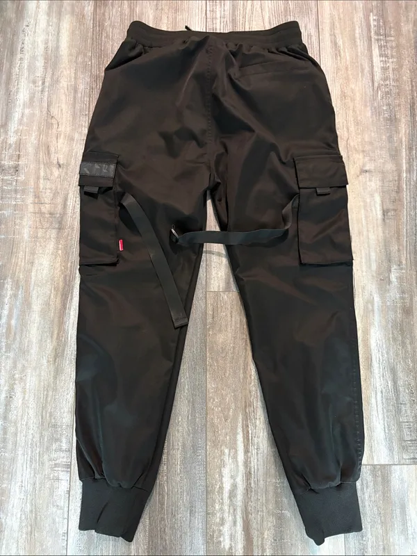 Aelfric Eden Military Combat JoggerPants Black Streetwear Hip Hop Tactical Small - Image 7
