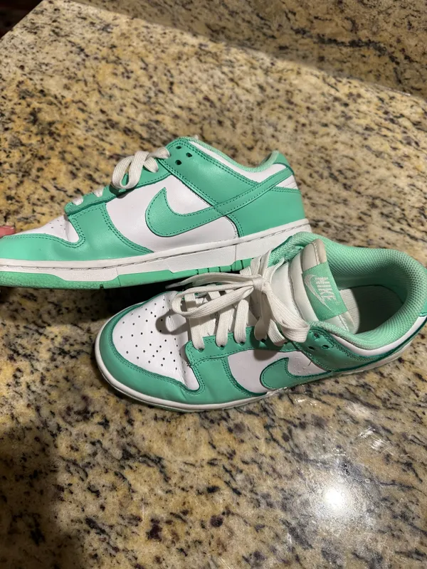 Nike Dunk Low Sneakers Green Glow - Image 3