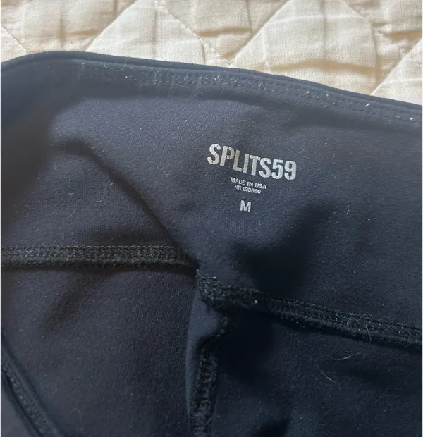 Splits59 Raquel Flared Leggings Black - Image 3