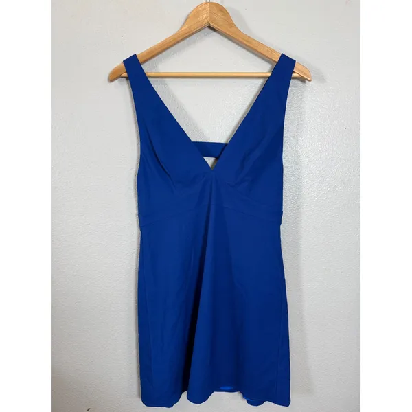 Revolve NBD x Naven Mila Mini‎ Dress Royal Blue Size Medium - Image 8