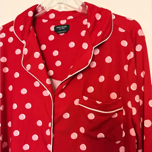 Kate Spade Polka Dot sleep Top - Image 2