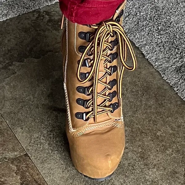 Breckelle's Timberland-style workbook stillettos - Image 3