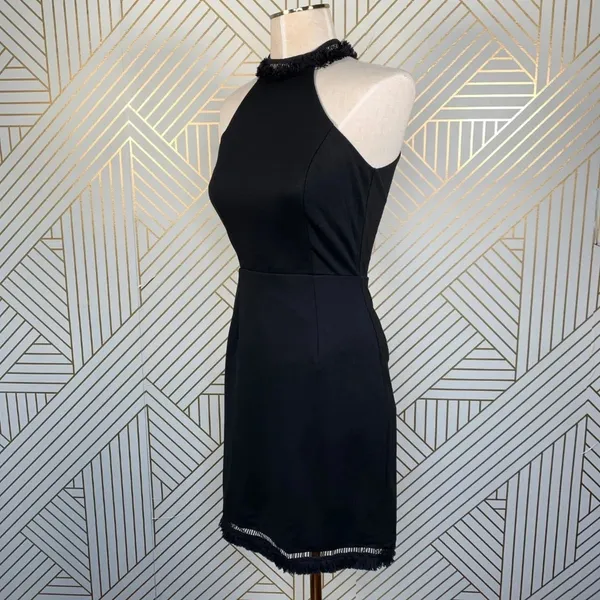 Lulu's Skyline‎ Views Black Bodycon Halter Dress - Image 7