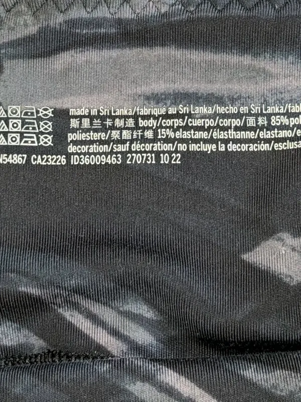 Victoria's Secret Leggings High Waist Women’s Black Cloud Pockets Workout - Image 3