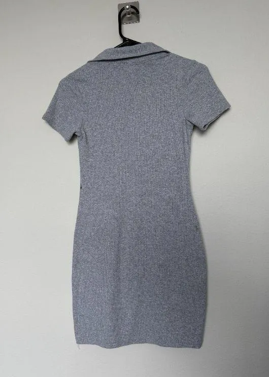 Hello Kitty Gray Polo Dress - Cute Casual Style - Image 4