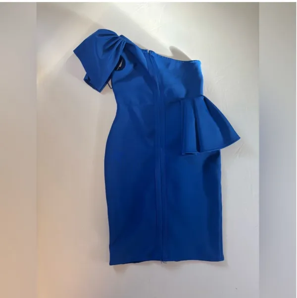 Blue dress Size 6 - Image 2