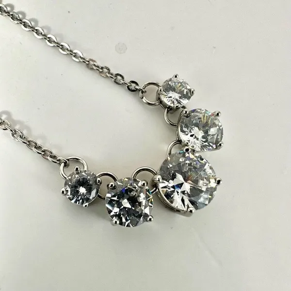 Charming Charlie rhinestone pendant necklace - Image 3