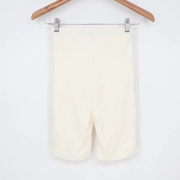 Naked Wardrobe Baby Mama Cream Maternity Biker Shorts NW-P0209BM Womens Small - Image 5
