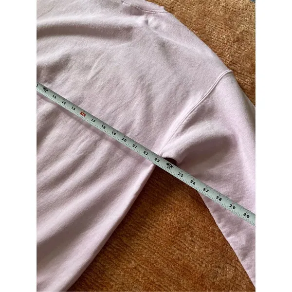 GILDAN Women’s Pink Crewneck Sweatshirt - Image 5