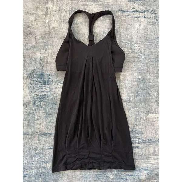 Lululemon Black Practice Freely Racerback Tank Top Size 4 - Image 3