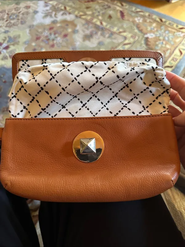 kate spade Christie Street Evan Saddle Leather Wristlet Clutch - Image 8