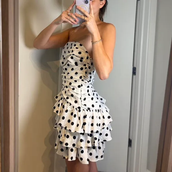Hello Molly Polka Dot Dress - Image 5