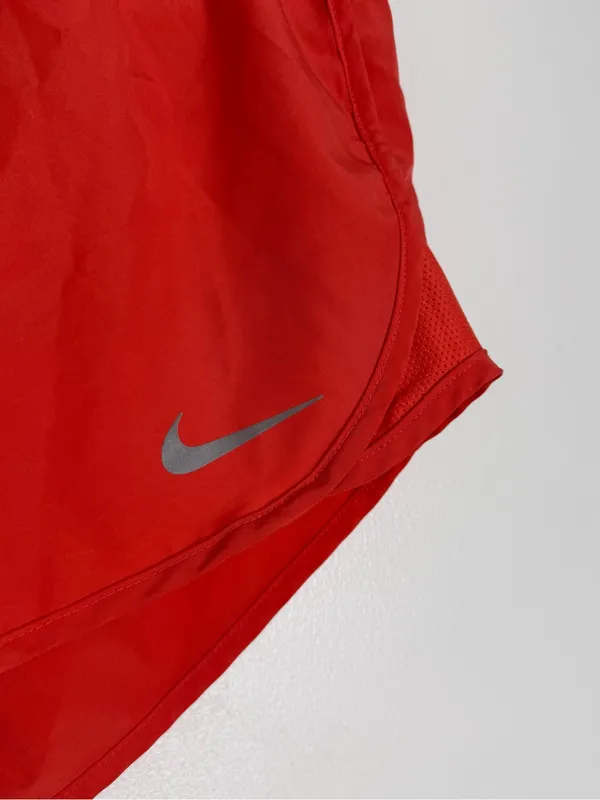 Nike Dri-FIT Tempo Running Shorts Salmon Pink Size L Zip Pocket - Image 2