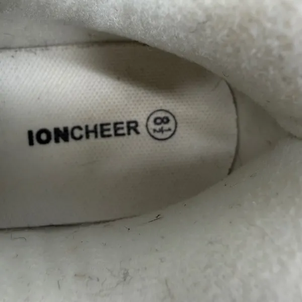 Ioncheer Cheerleading Shoes Women 8.5 White Good Star Detail Athletic S1940 - Image 6