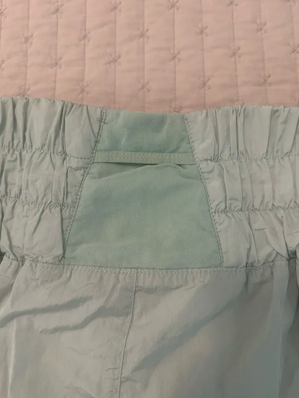 Free people movement green shorts - Image 4