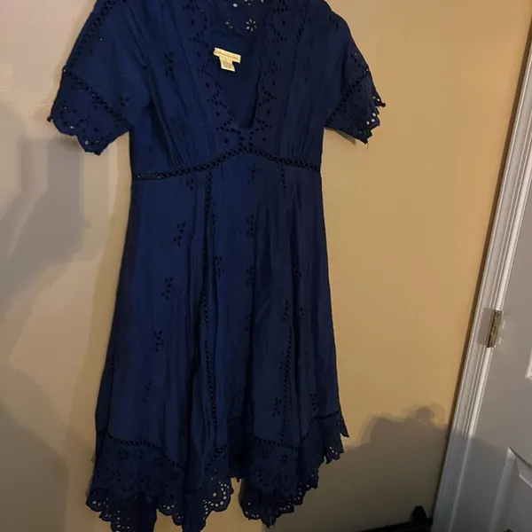 Catherine malandrino‎ blue dress 6 - Image 3